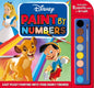 Disney: Paint By Numbers (Paperback)