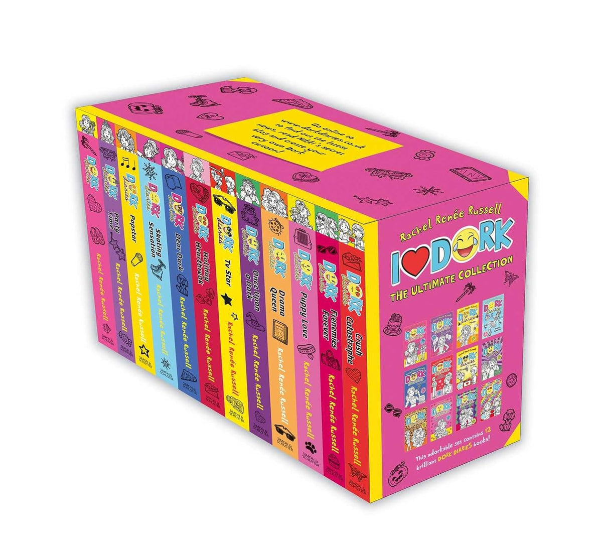 I Love Dork!: Books 1 - 12 Boxed Set (Dork Diaries)