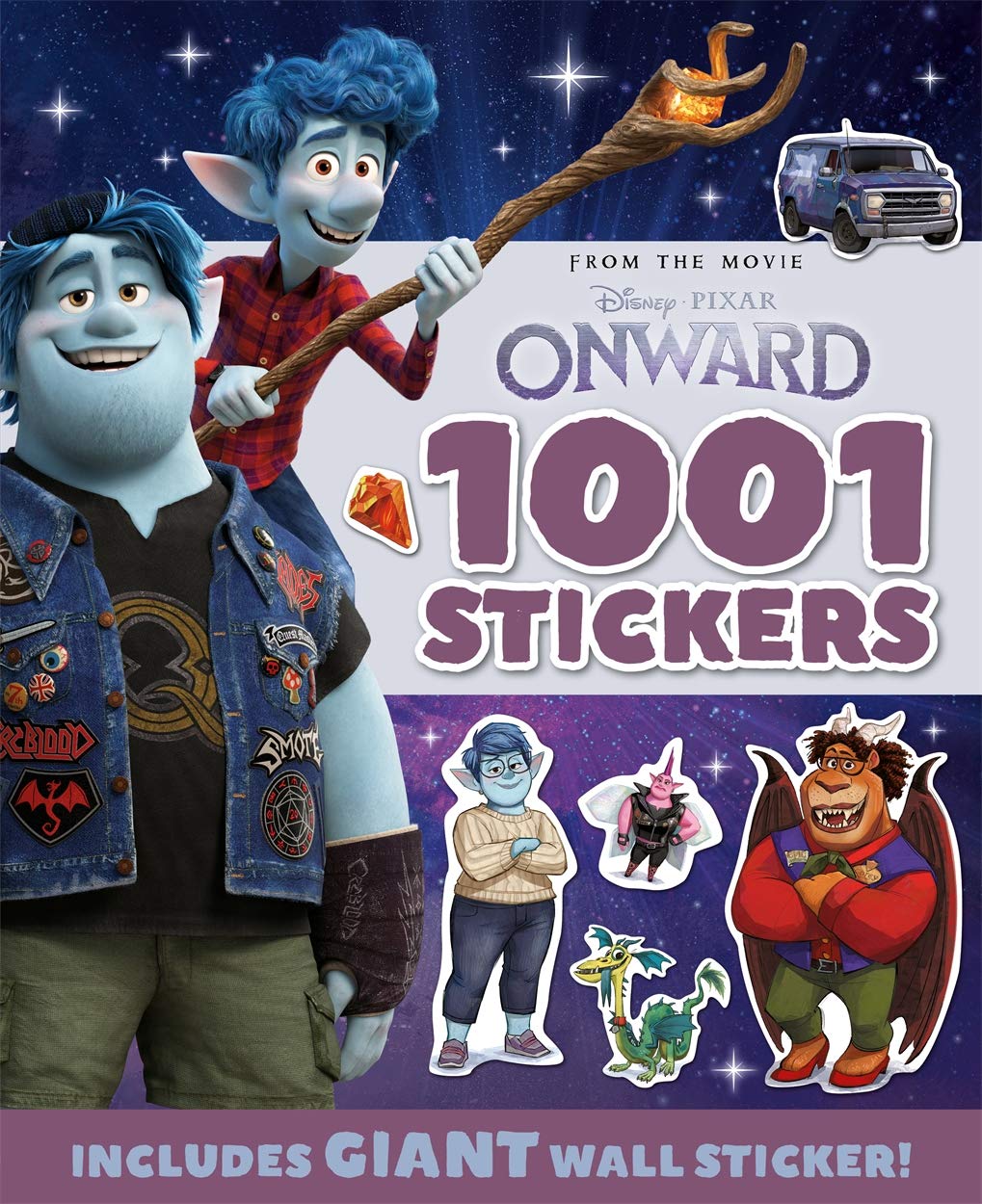 Disney Pixar Onward 1001 Stickers