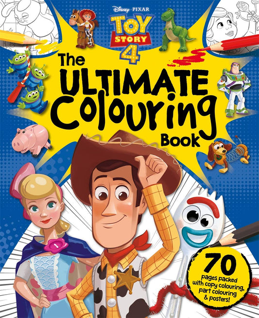 Disney Pixar Toy Story 4 The Ultimate Colouring Book (Mammoth Colouring)