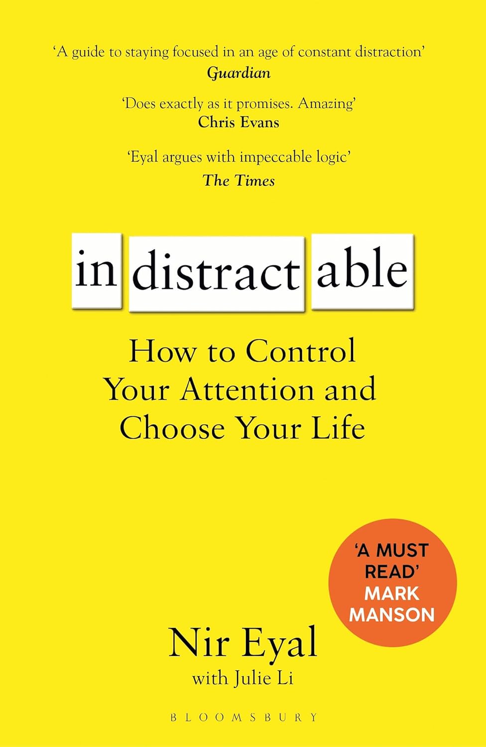 Indistractable (Hardcover)