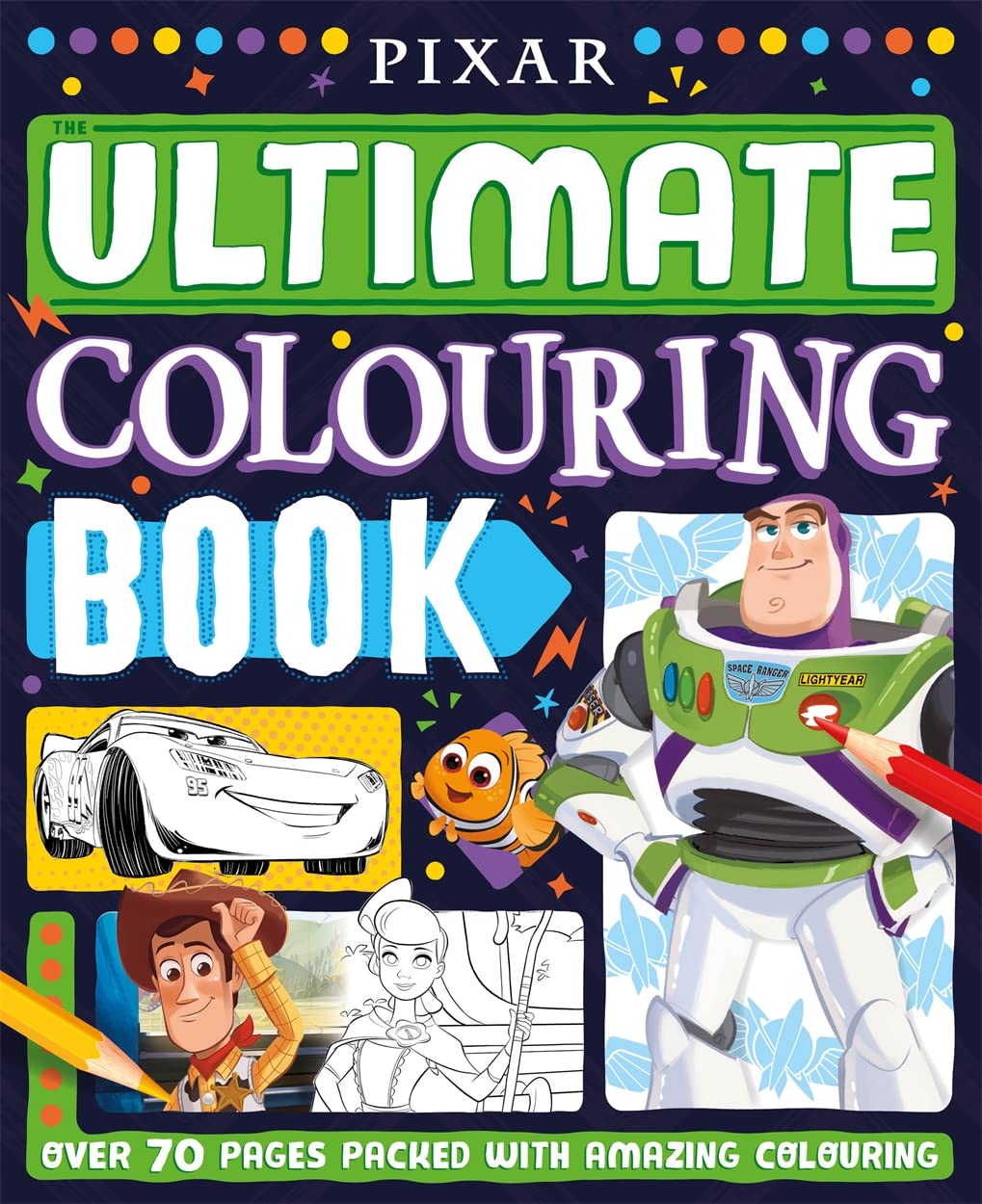 Pixar: The Ultimate Colouring Book