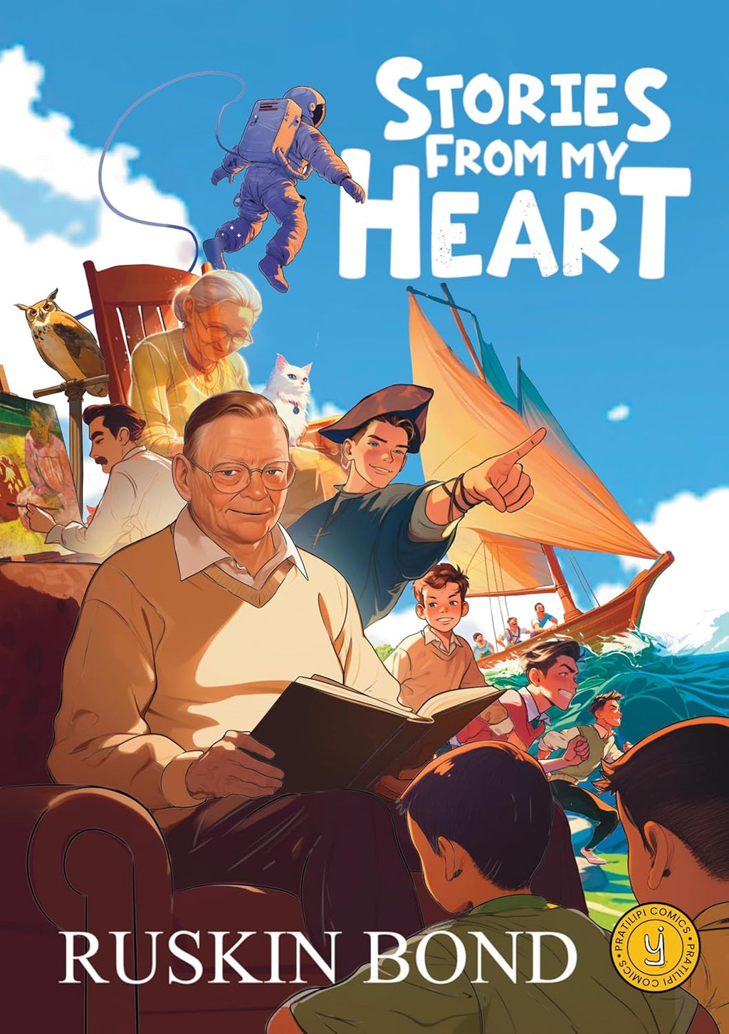 Stories From My Heart | Best Illustrated Comic Book for Kids by Ruskin Bond