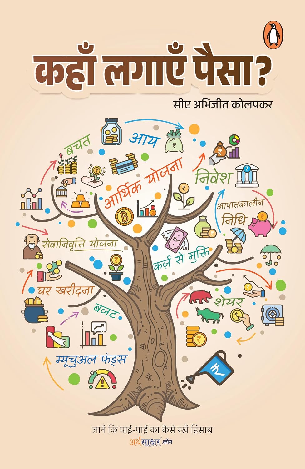 Arth Sakshar Vah (Hindi)/Kahan Lagayen Paisa?/कहाँ लगाएँ पैसा?: Janen Ki Pai-Pai Ka Kaise Rakhen Hisab/जानें कि पाई-पाई का कैसे रखें हिसाब