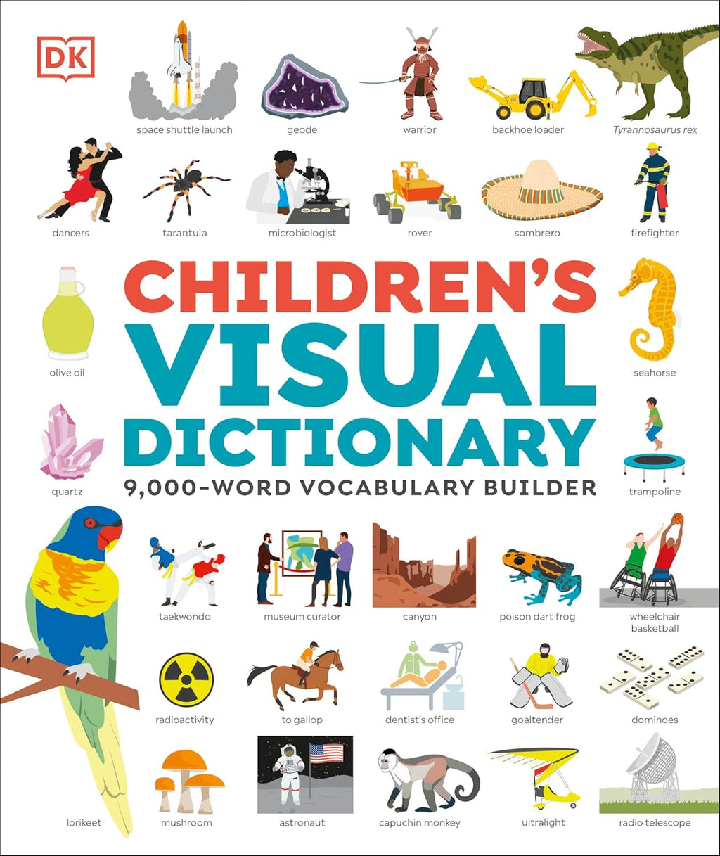 Children Visual Dictionary: 9,000-Word Illustrated Vocabulary Builder for Kids Ages 7+ | English Word Book, School Reference Guide & Picture Dictionary