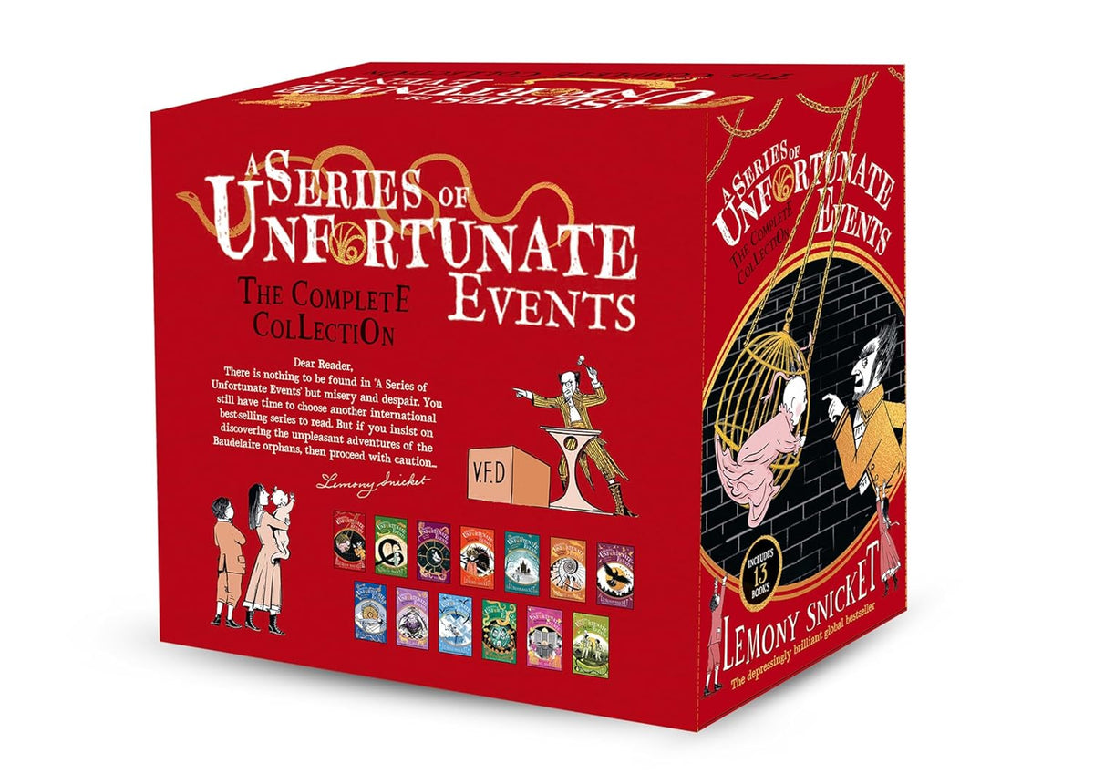 A Series of Unfortunate Events : Lemony Snicket 13 Volume Box Set