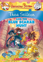 Thea Stilton #11: Thea Stilton & The Blue Scarab Hunt (Library Binding)