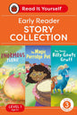 Read It Yourself with Ladybird Level 1 Book 3: Early Reader Omnibus: 3-in-1 Story Collection (The Enormus Turnip, The Magic Porridge Pot and The Three Billy Goats Gruff) Ages 5-7 Years Old
