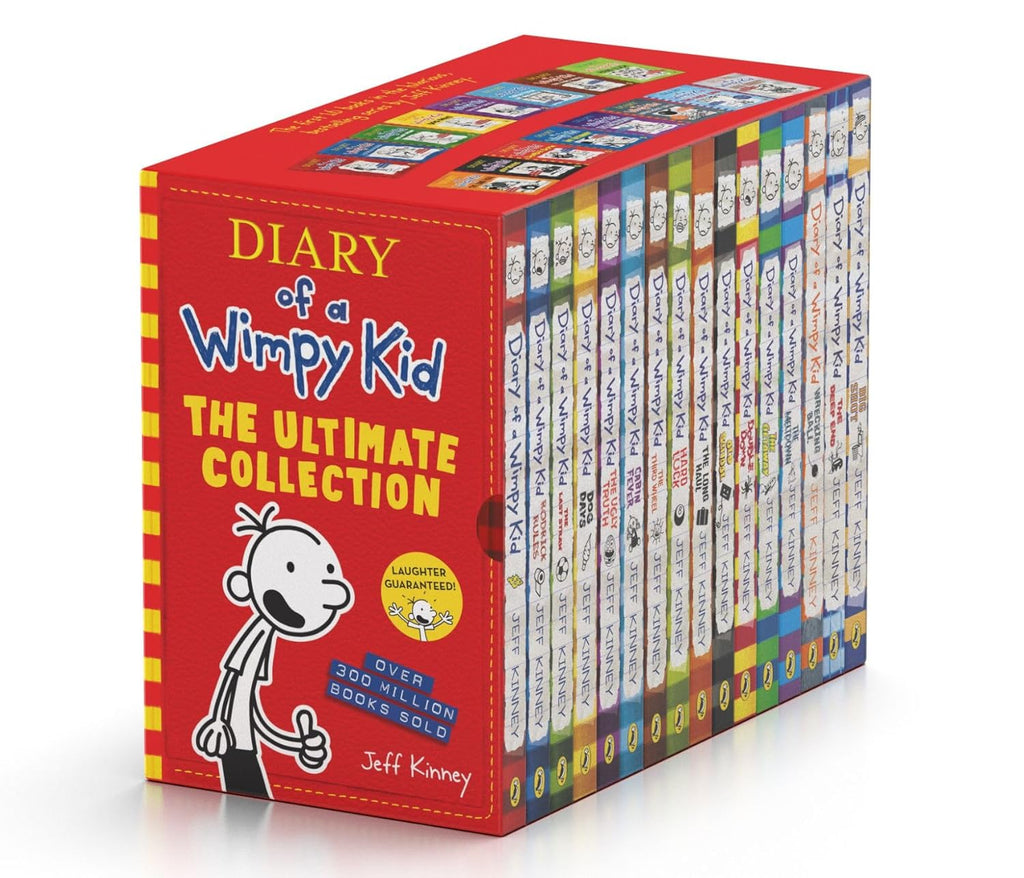 Diary of a Wimpy Kid Boxset: The Ultimate Collection 16 Books Boxset (Books 1-16) | #1 International Bestselling Series | 250+ Million Copy Bestseller | Ages 8+ Years