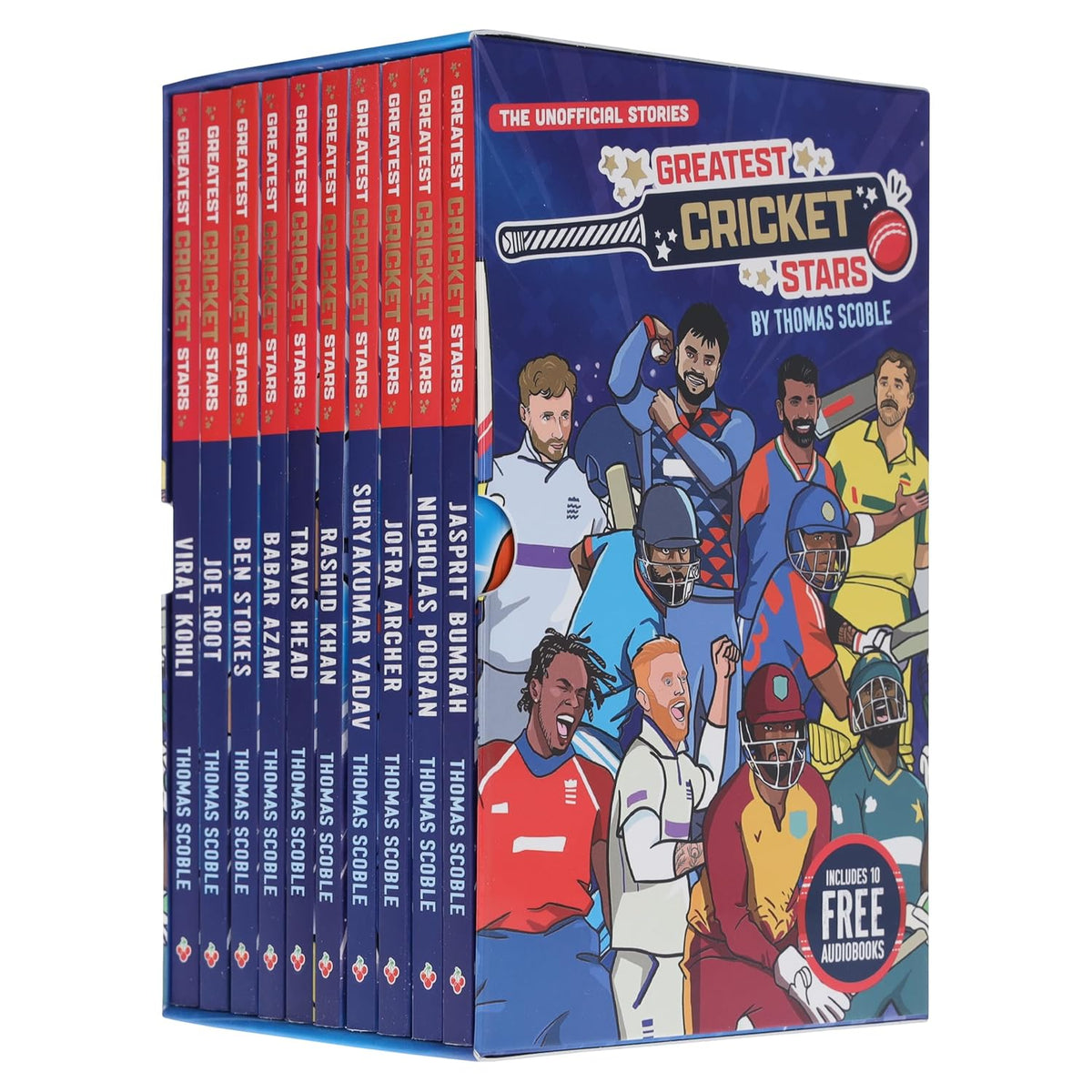 The Greatest Cricket Stars 10 Book Collection
