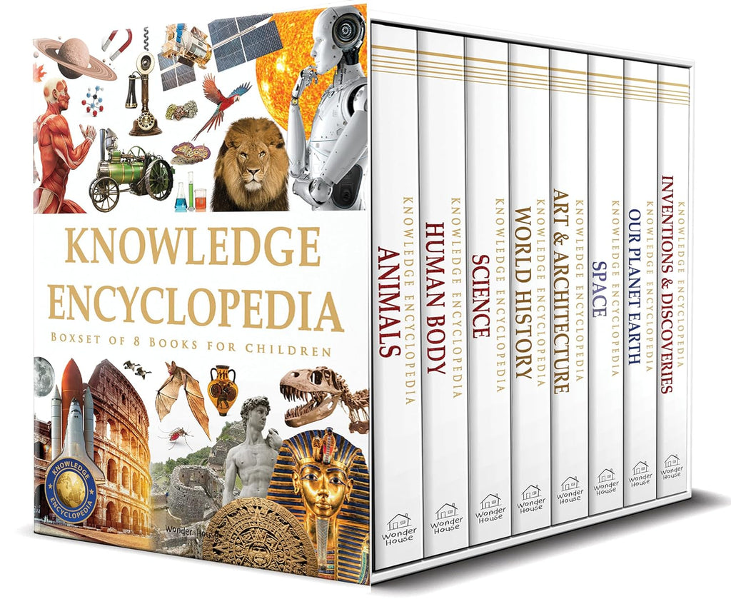 Knowledge Encyclopaedia Boxed Set 8 Paperback Books For Kids Age Group 10+ (Paperback)