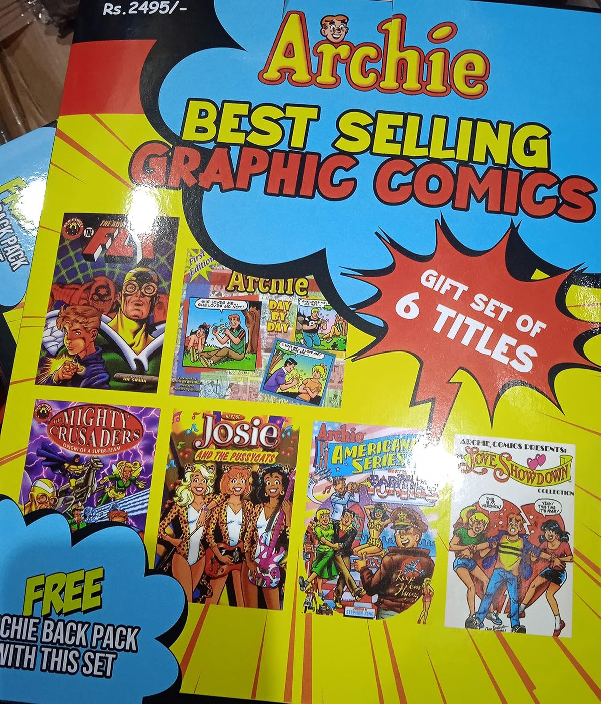 ARCHIE BEST SELLING GRAPHIC COMICS 6 Titls Gift Set