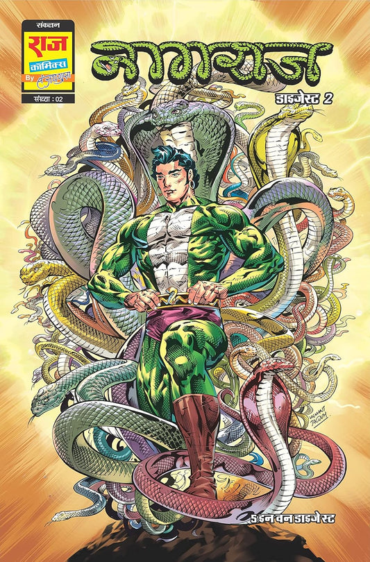 Raj Comics | Nagraj Digest 2 (Hindi) | Big Size | Graphic Novel | New Release | Paperback