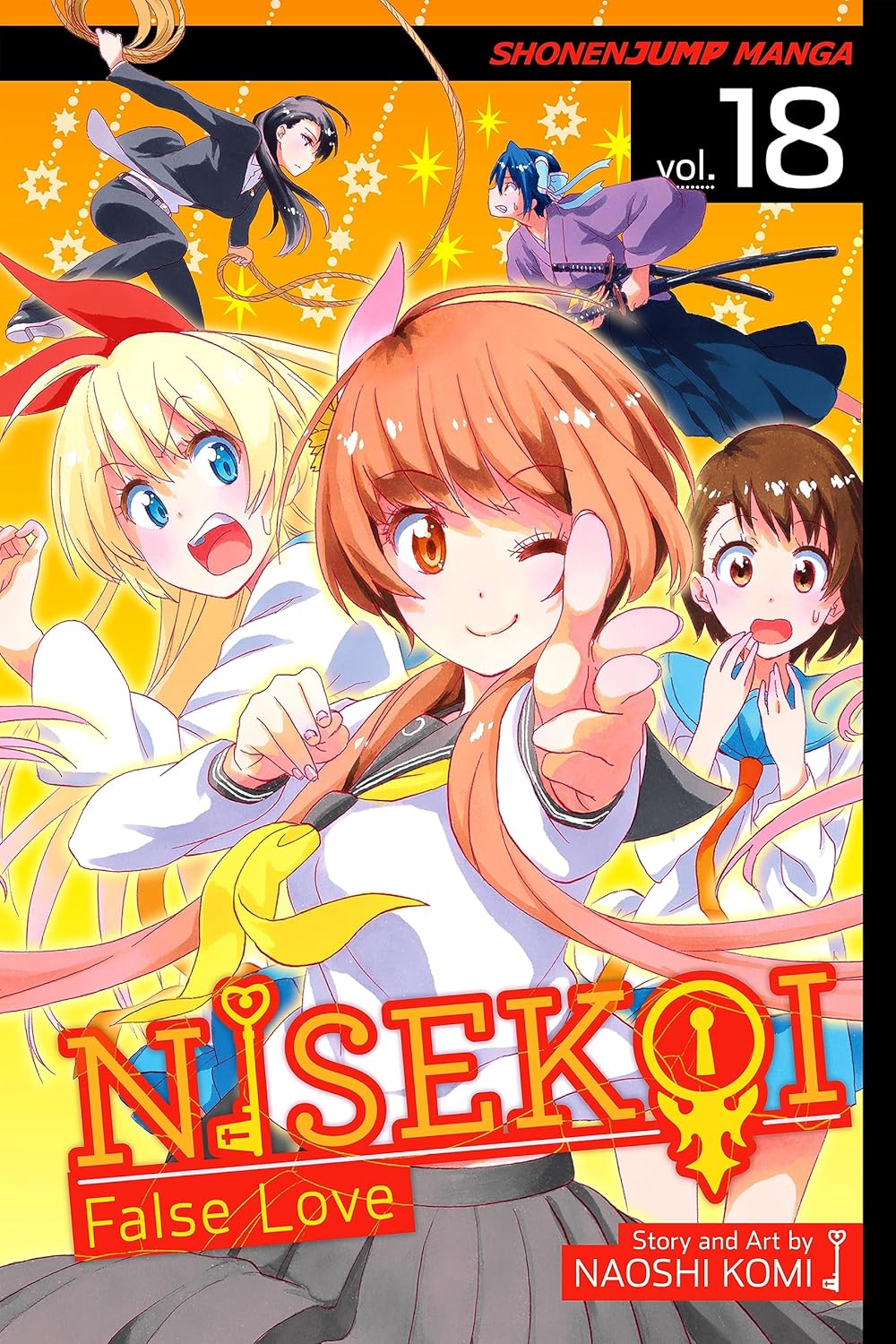 Nisekoi: False Love, Vol. 18: Attack (First 10)