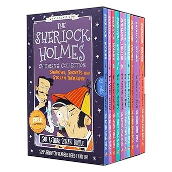 The Sherlock Holmes Children's Collection: (Series 1) Shadows, Secrets and Stolen Treasure (Easy Classics): 10 Book Box Set