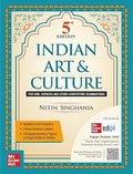 Indian Art and Culture (English), 5e by Nitin Singhania (IAS) for UPSC CSE 2025-26 | Colourful Book | Exclusive access to McGraw Hill edge online platform: 10 Supplementary topics, Practice tests & Preparation strategy