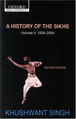 A history of the Sikhs