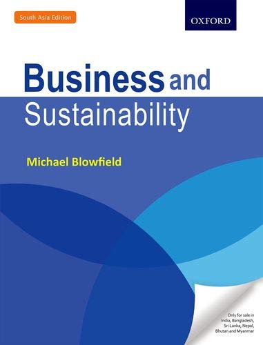 BUSINESS AND SUSTAINABILITY, 1E