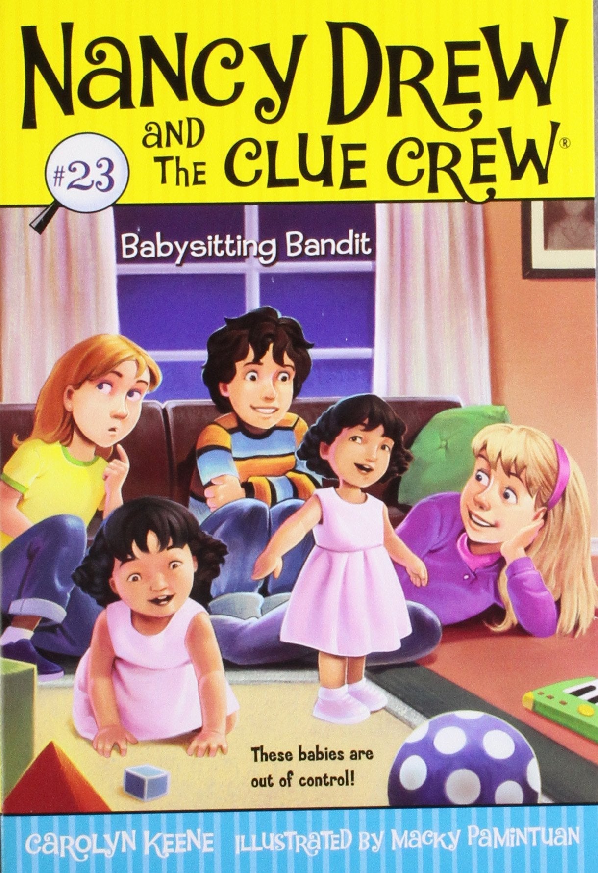 Babysitting Bandit (Volume 23) (Nancy Drew And The Clue Crew)