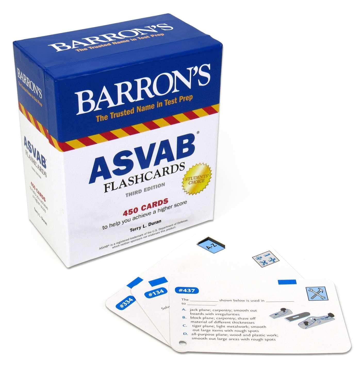 Barron's Asvab Flashcards (Barron's Test Prep)