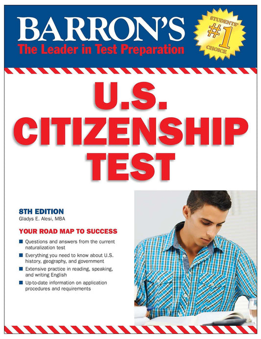 Barron's U.S. Citizenship Test, 8Th Edition