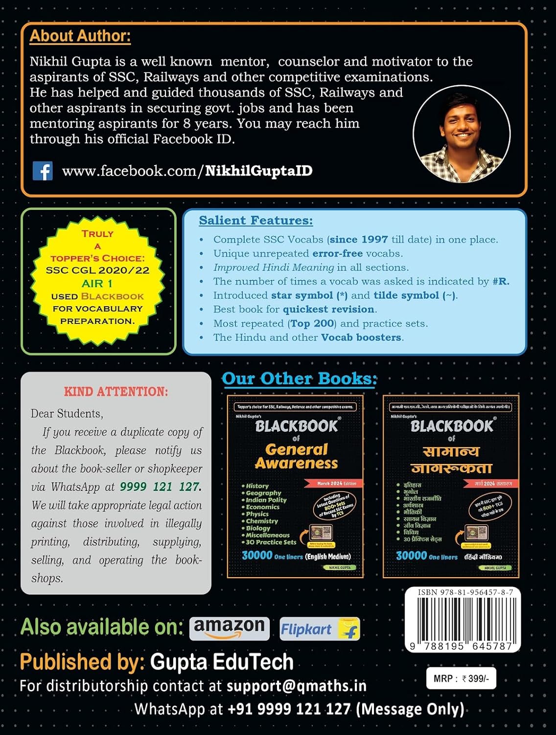 BlackBook of English Vocabulary May 2024 by Nikhil Gupta