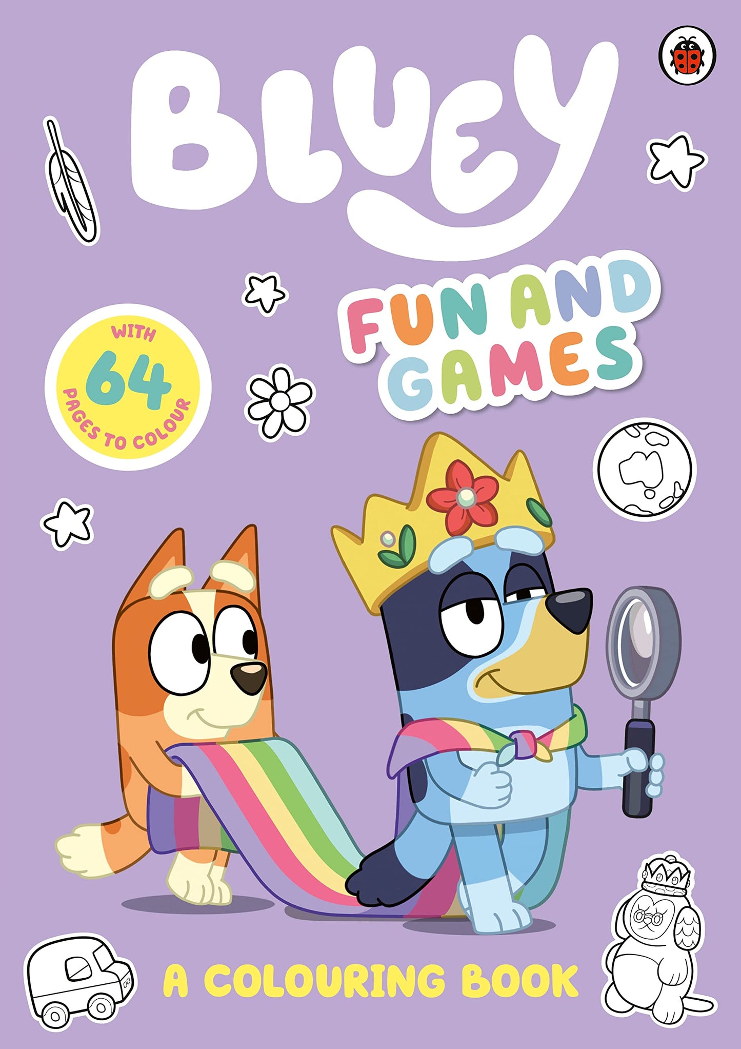 Bluey : Fun And Games Colouring Book