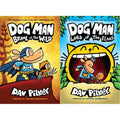 Dog Man : (Set of 2 Books) Brawl of The Wild & Lord of the Fleas