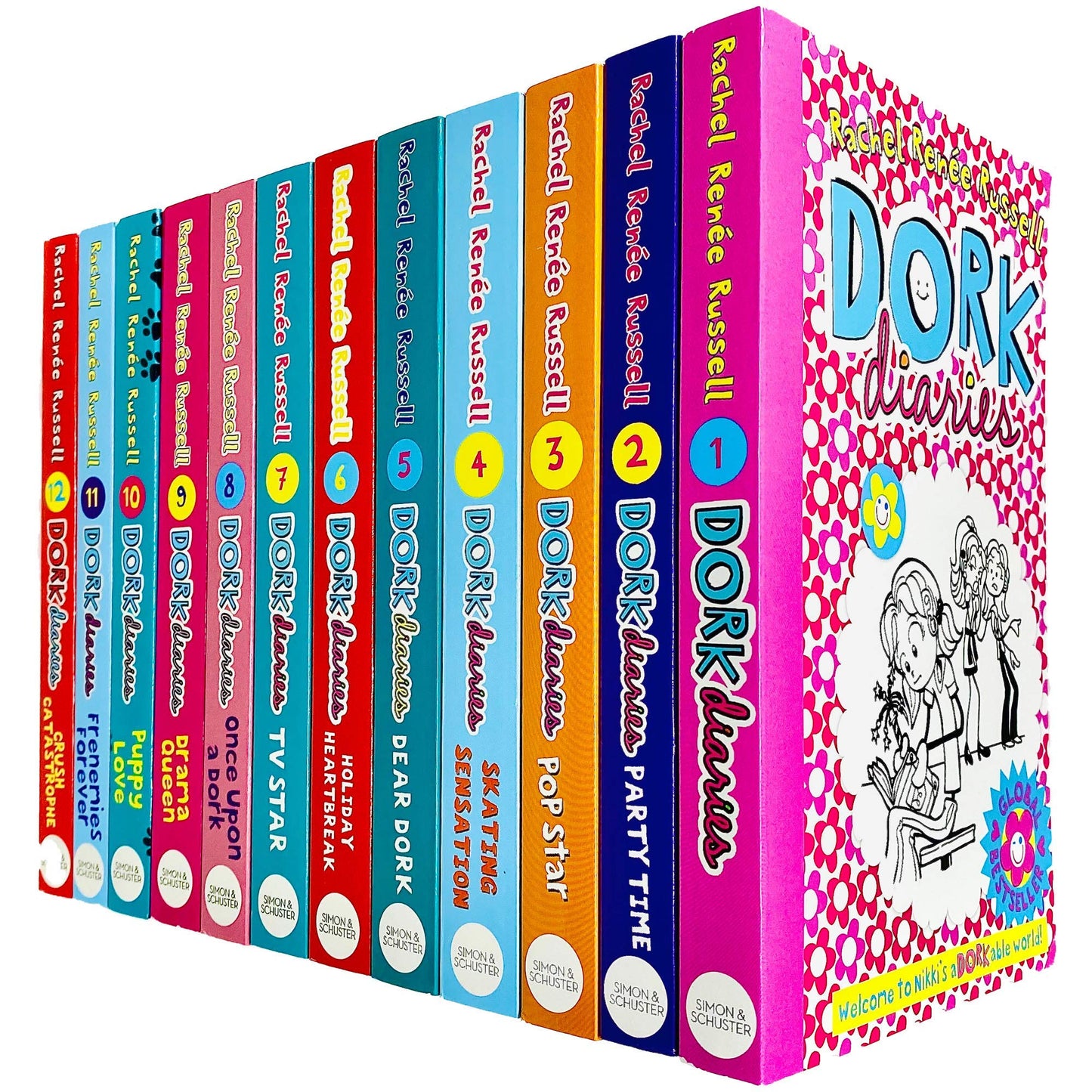 Dork Diaries 12 Books Set