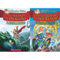 GERONIMO STILTON AND THE KINGDOM OF FANTASY #12: ISLAND OF DRAGONS + Geronimo Stilton and the Kingdom of Fantasy #11: The Guardian of the Realm (Set of 2 Books)