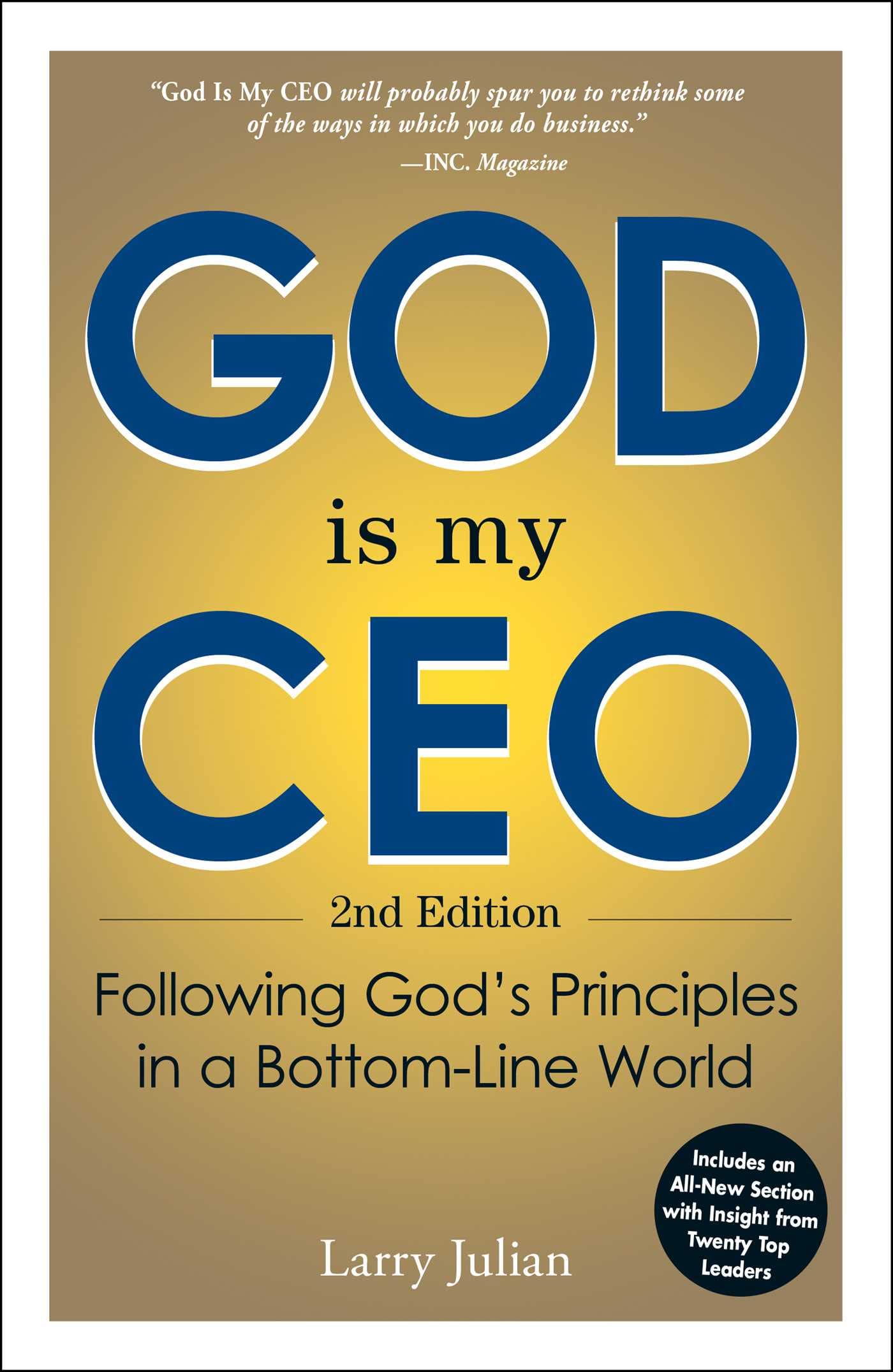 God Is My Ceo