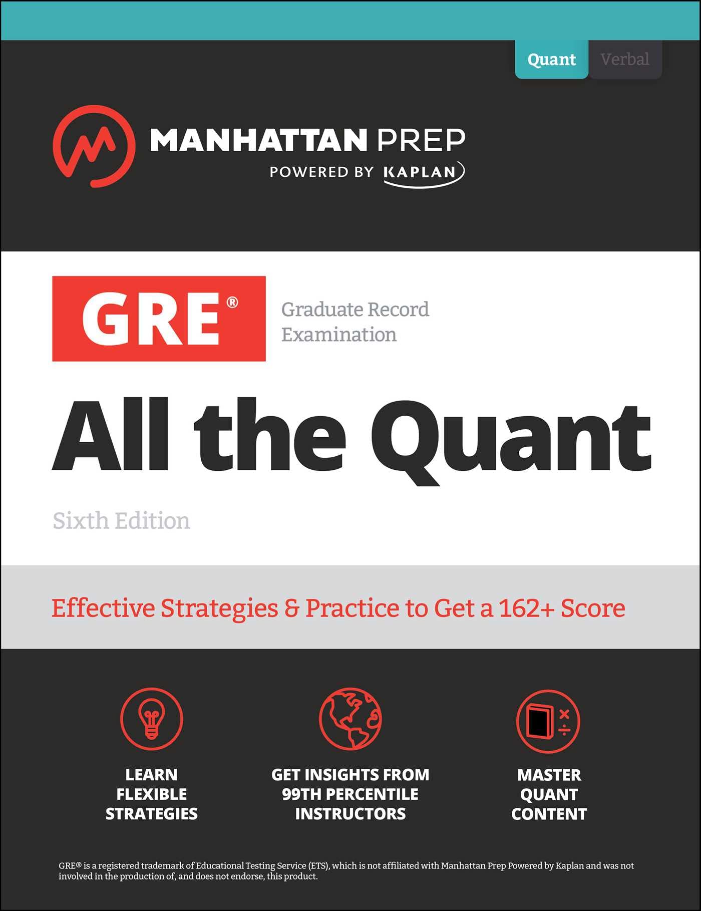 Gre All The Quant: Effective Strategies & Practice From 99Th Percentile Instructors