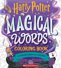 Harry Potter Magical Words Coloring Book: 24 Color & Frame Posters