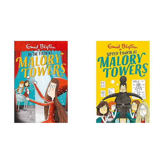 In The Fifth: Book 5 (Malory Towers)+Upper Fourth: Book 4 (Malory Towers) (Set Of 2 Books)