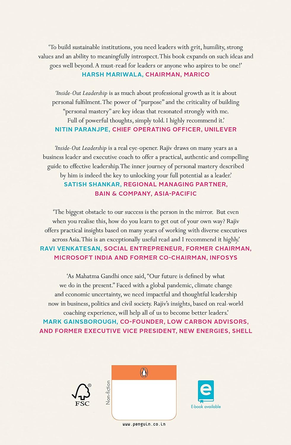 Inside-Out Leadership: 16 radical insights successful leaders wish they had discovered sooner