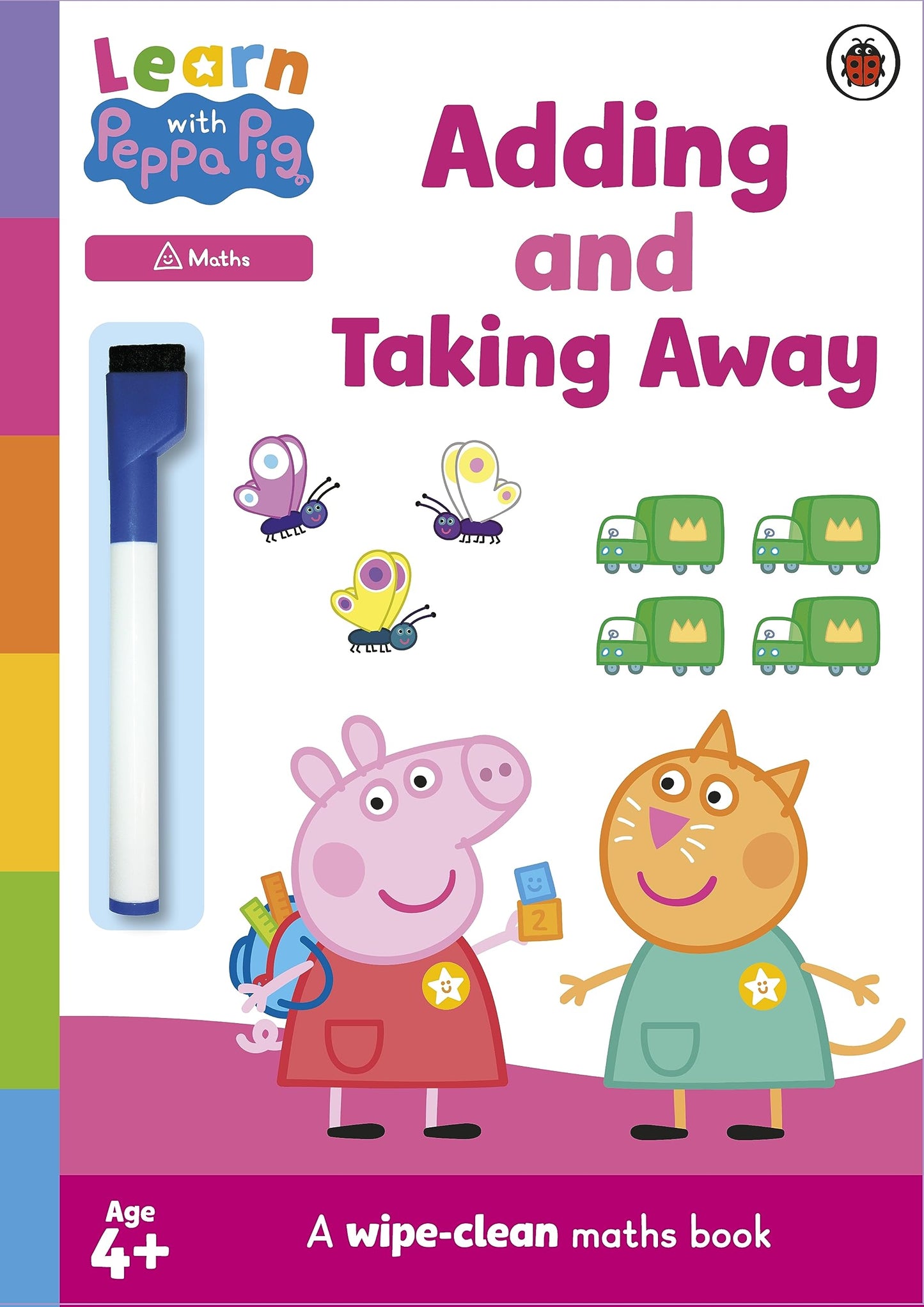 Learn With Peppa: Adding And Taking Away Wipe-Clean Activity Book
