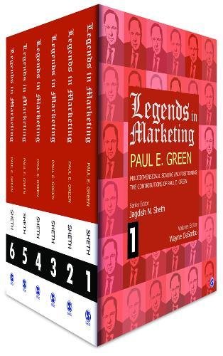 Legends in Marketing: Paul E. Green (Set of 6 Volumes)