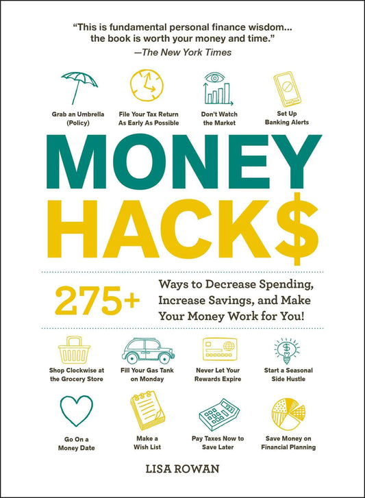 Money Hacks [Paperback] Rowan, Lisa