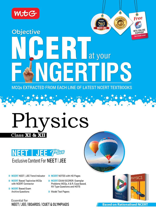 Mtg Objective Ncert At Your Fingertips Physics