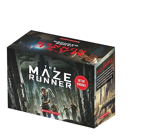 Maze Runner Box Set Of 5 Books  By James Dashner (Author)