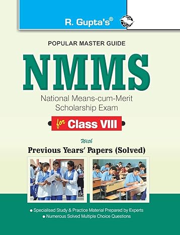 Nmms Exam Guide For (8Th) Class Viii Paperback Rph Editorial Board (Author)