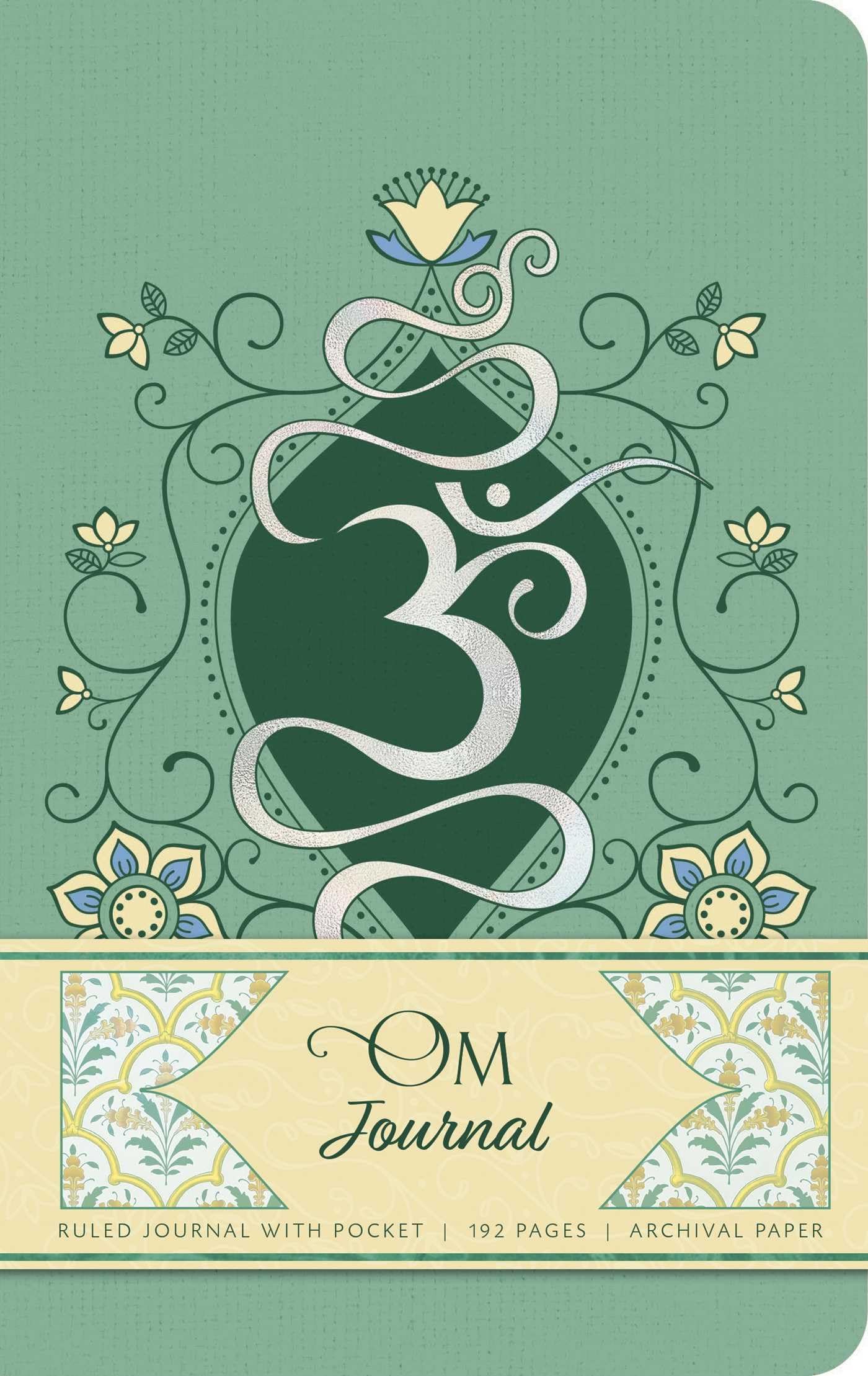 Om Hardcover Ruled Journal