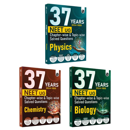 Pw 37 Years Neet Previous Year Solved Question Papers Physics, Chemistry And Biology