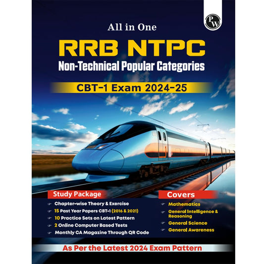 Pw All In One Rrb Ntpc 2024-2025 Cbt - 1 Exam