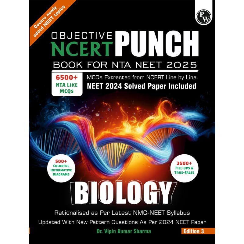 Pw Objective Ncert Punch Biology For Competitive Exams