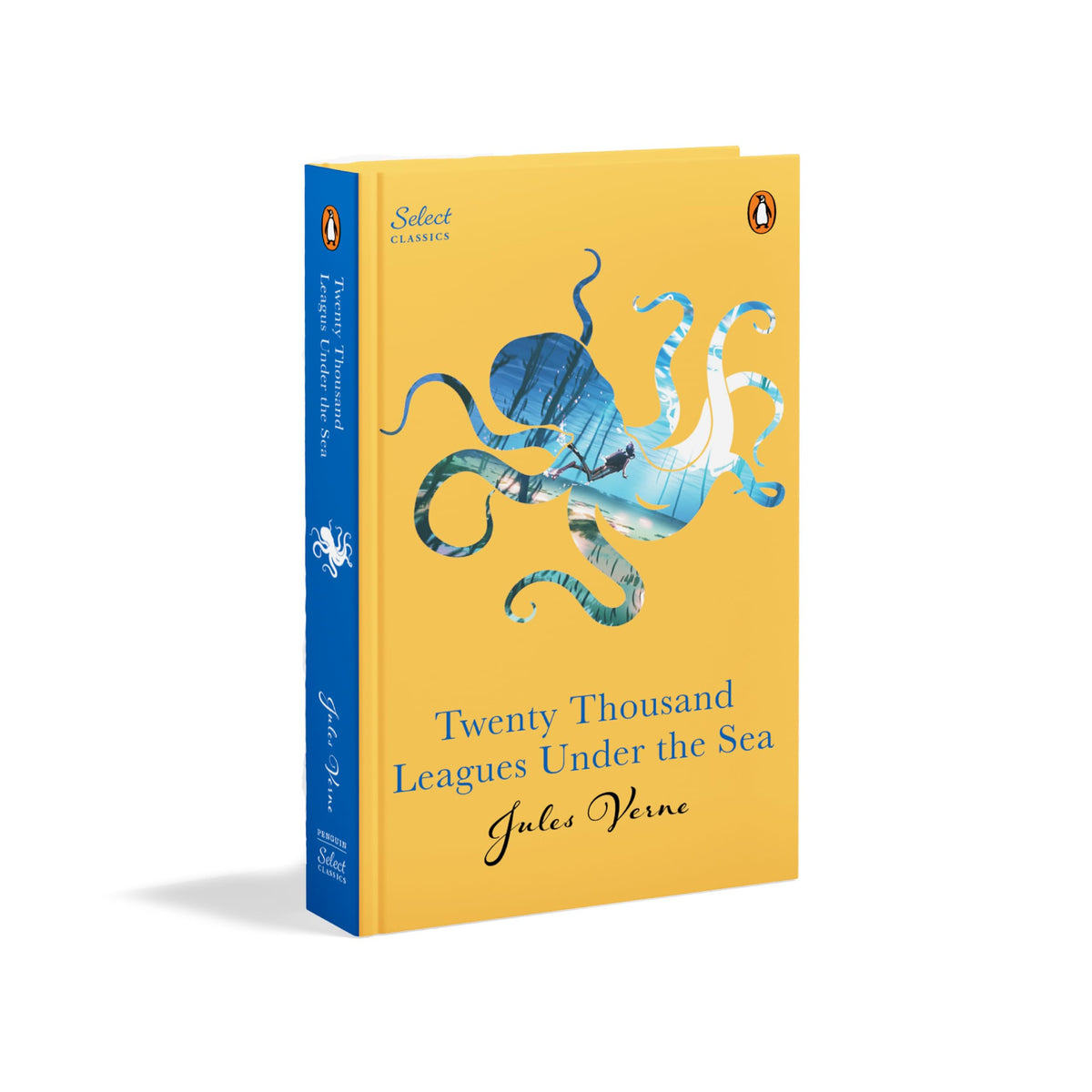 Penguin Select Classics: Twenty Thousand Leagues Under The Sea: (Original, Unabridged Classic, Premium Hardbound Collector's Edition, Ideal For Gifting)