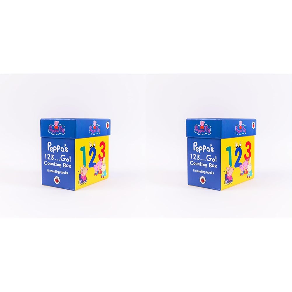 Peppa Pig: Peppa's 123 ... Go! Counting Box (Pack Of 2)