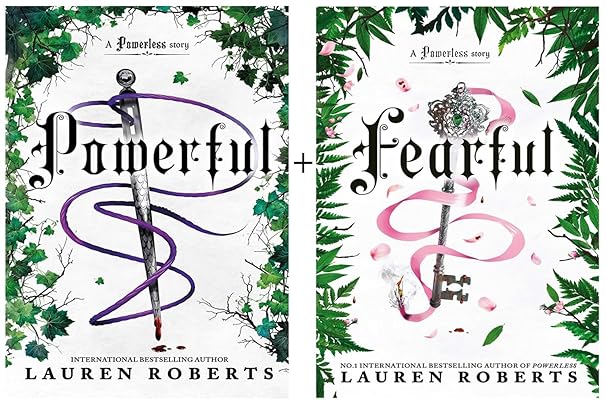 Powerful + Fearful by Lauren Roberts | International Bestseller 2-Book Combo | Epic Fantasy Romance Series Set for Young Adults | Special Edition Paperbacks for Fiction & Adventure Lovers