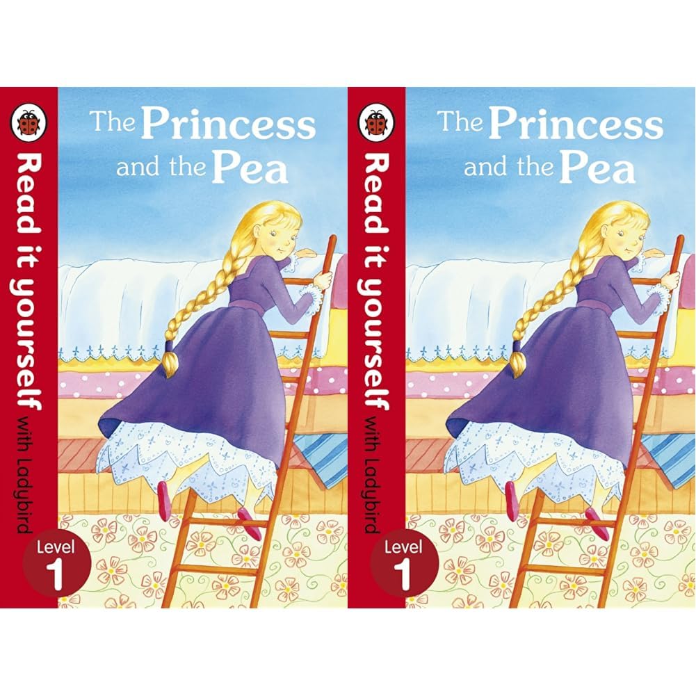 Read It Yourself Princess And The Pea (Mini Hc): Level 1 Ladybird, Ladybird (Pack Of 2)