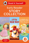 Read It Yourself With Ladybird Level 1 Book 2: Early Reader Omnibus: 3-In-1 Story Collection (Cindrella, Little Red Hen And Goldilocks And The Three Bears) Ages 5-7 Years Old